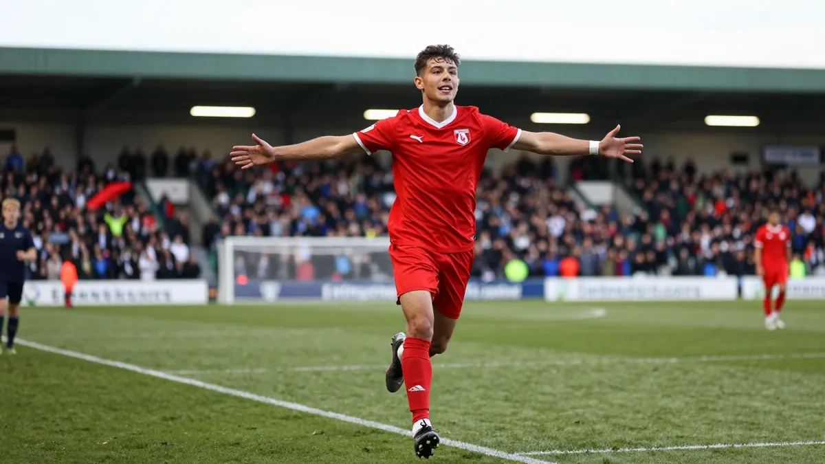 Doncaster Rovers striker Dylan Hartley, aged 15, became the club's youngest ever player in their 1-0 EFL Trophy victory...